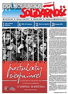 Dolnośląska Solidarność, 2010, nr 7/8 (299-300)