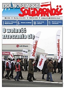 Dolnośląska Solidarność, 2011, nr 2 (306)