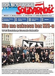 Dolnośląska Solidarność, 2011, nr 3 (307)