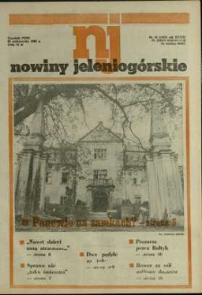 Nowiny Jeleniogórskie : tygodnik PZPR, R. 28, 1985, nr 43 (1403)