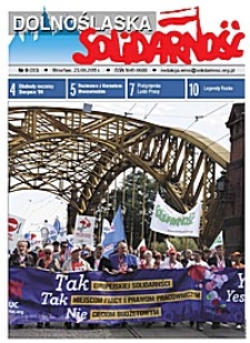 Dolnośląska Solidarność, 2011, nr 9 (313)