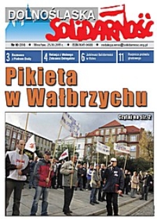 Dolnośląska Solidarność, 2011, nr 10 (314)