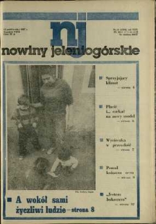 Nowiny Jeleniogórskie : tygodnik PZPR, R. 30, 1987, nr 41 (1202!)