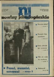Nowiny Jeleniogórskie : tygodnik PZPR, R. 30, 1987, nr 45 (1206!)