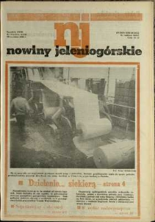 Nowiny Jeleniogórskie : tygodnik PZPR, R. 31, 1988, nr 39 (1554!)