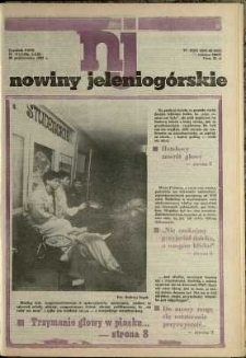 Nowiny Jeleniogórskie : tygodnik PZPR, R. 31, 1988, nr 43 (1558!)