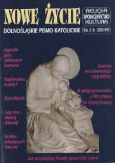 Nowe Życie: dolnośląskie pismo katolickie: religia, kultura, społeczeństwo, 1993, nr 1 (220)