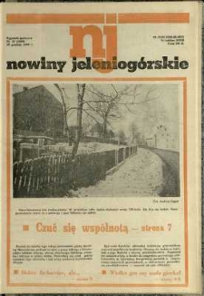 Nowiny Jeleniogórskie : tygodnik społeczny, R. 33, 1990, nr 50 (1609)