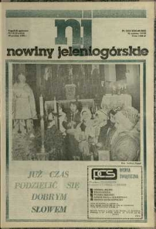 Nowiny Jeleniogórskie : tygodnik społeczny, R. 33, 1990, nr 51 (1610)