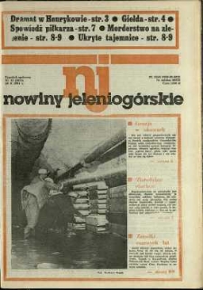 Nowiny Jeleniogórskie : tygodnik społeczny, [R. 34], 1991, nr 42 (1653)
