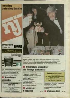 Nowiny Jeleniogórskie : tygodnik społeczny, R. 37, 1995, nr 8 (1815)