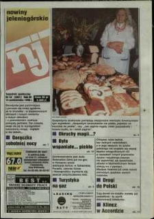 Nowiny Jeleniogórskie : tygodnik społeczny, R. 38, 1996, nr 42 (2001)