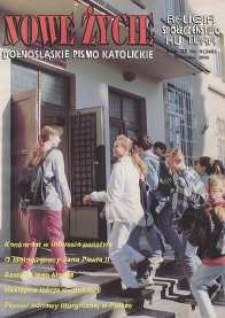 Nowe Życie: dolnośląskie pismo katolickie: religia, kultura, społeczeństwo, 1994, nr 9 (240)