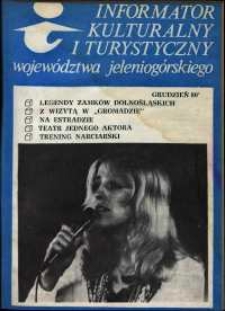 Informator Kulturalny i Turystyczny Województwa Jeleniogórskiego, 1980, nr 12