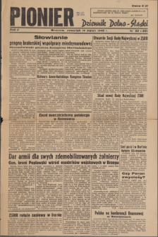 Pionier : Dziennik Dolno-Śląski, R. 2, 1946, nr 62 (166)