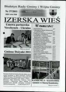 Izerska Wieś : Biuletyn Rady Gminy i Wójta Gminy, 2011, nr 37