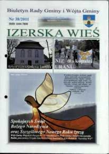 Izerska Wieś : Biuletyn Rady Gminy i Wójta Gminy, 2011, nr 38