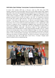 XVIII Walny Zjazd Polskiego Towarzystwa Turystyczno-Krajoznawczego [Dokument elektroniczny]