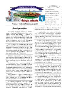 Świebodzice - Dzieje Miasta, 2013, nr 9 (190) [Dokument elektroniczny]
