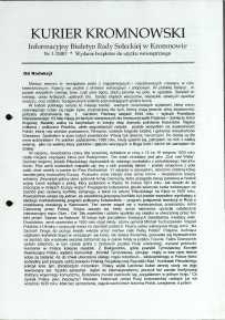 Kurier Kromnowski. Informacyjny Biuletyn Rady Sołeckiej w Kromnowie, 2007, nr 5