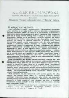 Kurier Kromnowski. Miesięcznik Rady Sołeckiej Wsi Kromnów, 2008, nr 6 (15)