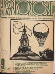 Karkonosze : Informator Kulturalny i Turystyczny Województwa Jeleniogórskiego, 1985, nr 9 (97)