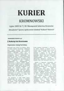 Kurier Kromnowski. Miesięcznik Sołectwa Kromnów, 2009, nr 7 (28)