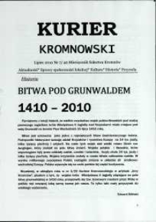 Kurier Kromnowski. Miesięcznik Sołectwa Kromnów, 2010, nr 7 (40)