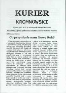 Kurier Kromnowski. Miesięcznik Sołectwa Kromnów, 2011, nr 1 (46)