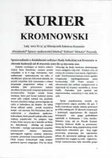 Kurier Kromnowski. Miesięcznik Sołectwa Kromnów, 2011, nr 2 (47)