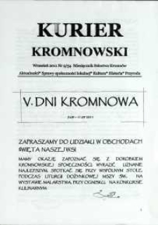 Kurier Kromnowski. Miesięcznik Sołectwa Kromnów, 2011, nr 9 (54)