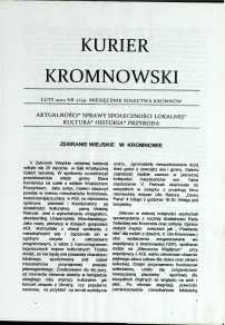 Kurier Kromnowski. Miesięcznik Sołectwa Kromnów, 2012, nr 2 (59)