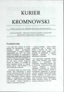Kurier Kromnowski. Miesięcznik Sołectwa Kromnów, 2012, nr 7 (64)