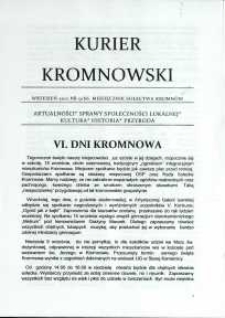 Kurier Kromnowski. Miesięcznik Sołectwa Kromnów, 2012, nr 9 (66)