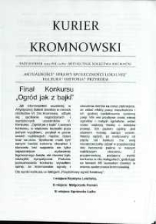 Kurier Kromnowski. Miesięcznik Sołectwa Kromnów, 2012, nr 10 (67)