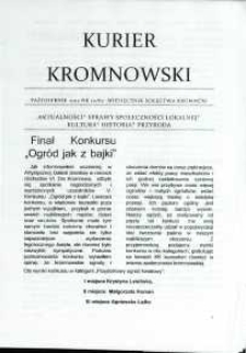 Kurier Kromnowski. Miesięcznik Sołectwa Kromn&oacute;w, 2012, nr 10 (67)