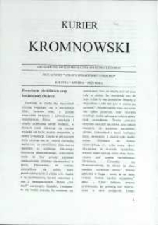 Kurier Kromnowski. Miesięcznik Sołectwa Kromnów, 2012, nr 12 (69)