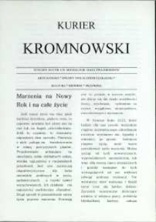 Kurier Kromnowski. Miesięcznik Sołectwa Kromnów, 2013, nr 1 (70)