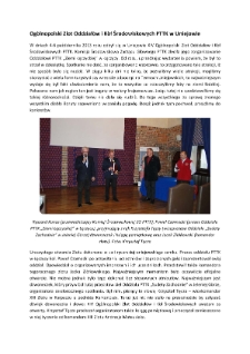 Ogólnopolski Zlot Oddziałów i Kół Środowiskowych PTTK w Uniejowie [Dokument elektroniczny]