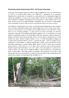 Lipcowy spacer krajoznawczy 2013 [Dokument elektroniczny]