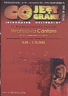 Co Jest Grane : informator kulturalny, 2006, nr 9 (151)