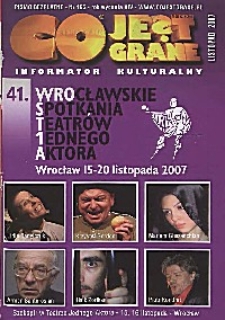 Co Jest Grane : informator kulturalny, 2007, nr 11 (165)