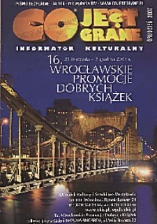 Co Jest Grane : informator kulturalny, 2007, nr 12 (166)
