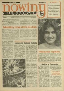 Nowiny Jeleniogórskie : magazyn ilustrowany, R. 16!, 1974, nr 38 (843)