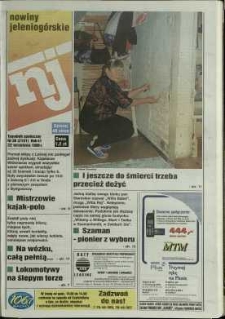 Nowiny Jeleniogórskie : tygodnik społeczny, R. 41, 1998, nr 38 (2101)