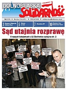 Dolnośląska Solidarność, 2013, nr 2 (330)