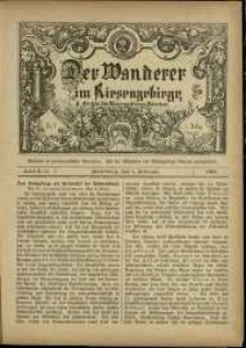 Der Wanderer im Riesengebirge, 1887, nr 54