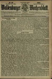 Waldenburger Wochenblatt, Jg. 39, 1893, nr 18
