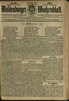 Waldenburger Wochenblatt, Jg. 39, 1893, nr 26