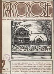Karkonosze: Informator Kulturalny i Turystyczny Województwa Jeleniogórskiego, 1984, nr 2 (78)